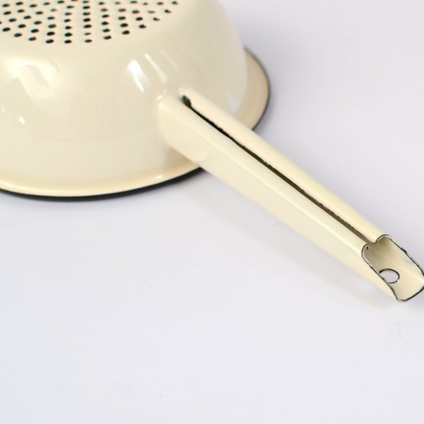 Emaille- Sieb ø 18cm