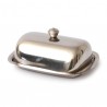 butter dish stainless teel, high lid