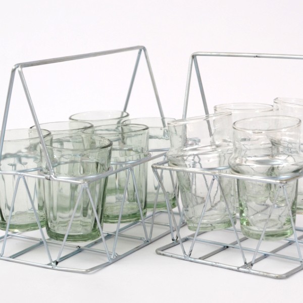 Trinken Glashalter 4 oder 6 Gläser