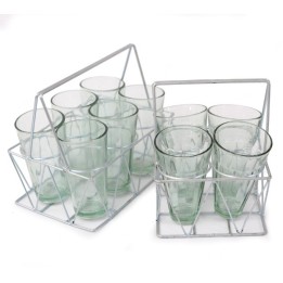 Trinken Glashalter 4 oder 6 Gläser