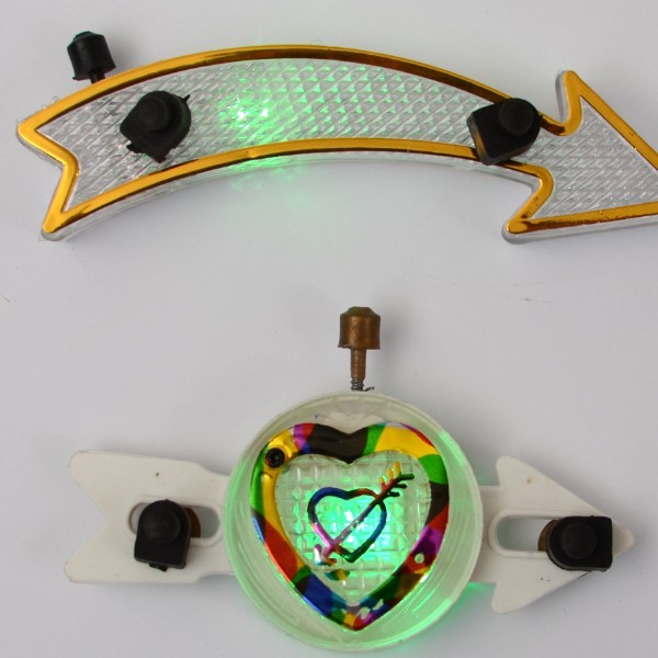 Fahrrad Reflektor Pfeil beleuchtet
