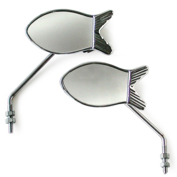 Bicycle Rückspiegel Fisch