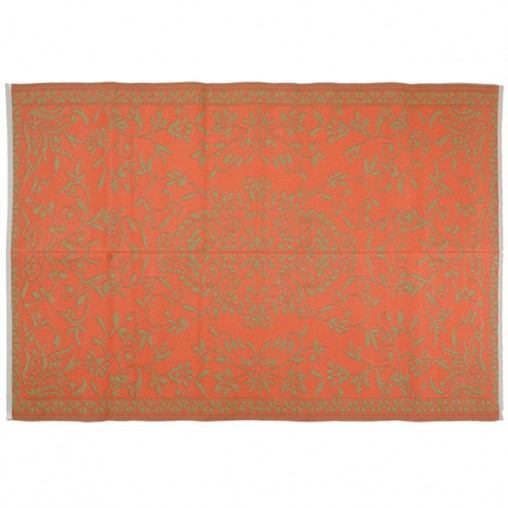 plastic carpet 120x180 cm folded, floral 1