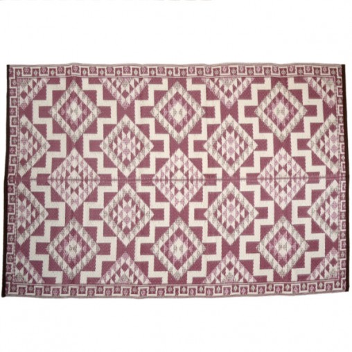 plastic carpet 120x180 cm folded, aztec