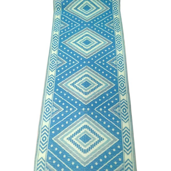 ca. 90x360cm Plastik- Teppich 270x360 cm, gefaltet, Raute