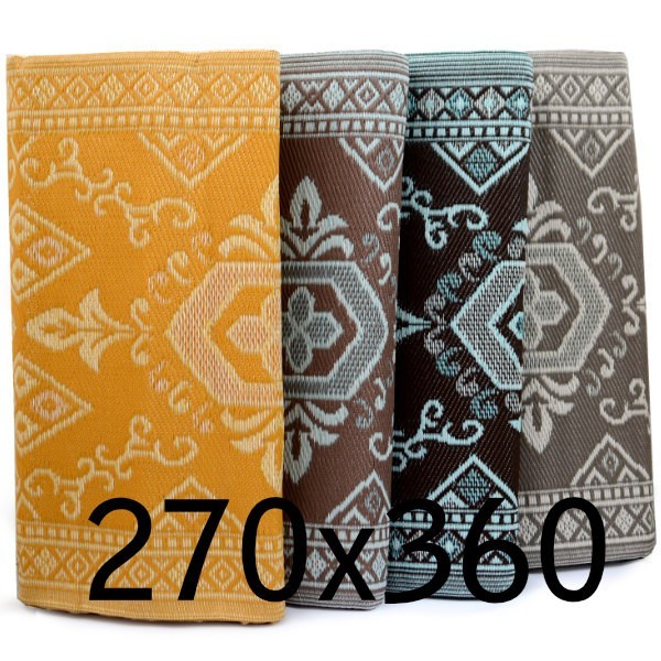 ca. 270x360cm Plastik- Teppich 270x360 cm folded, orient