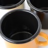 enamel mug Ukraine, 0,4l, black inside