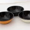 bowl enamel, black inside