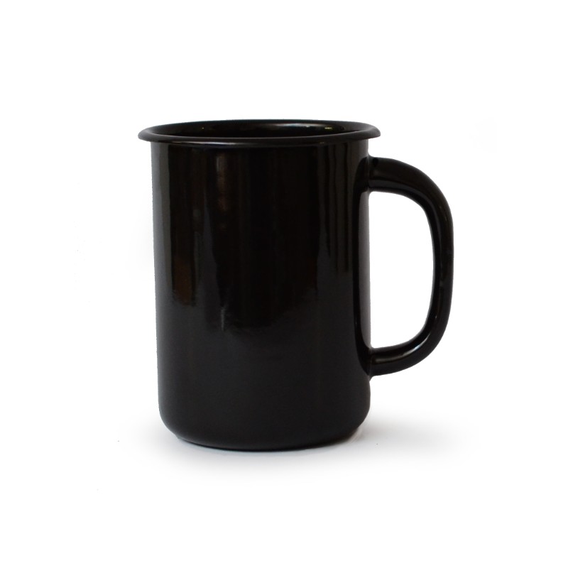 enamel jug 1,5l, black