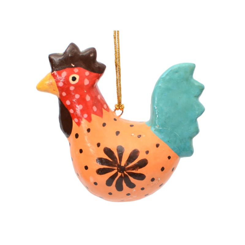 chicken papier mache