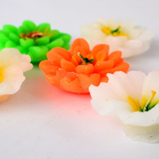 swimming candles 4 pcs