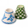 candleholder ceramic, round