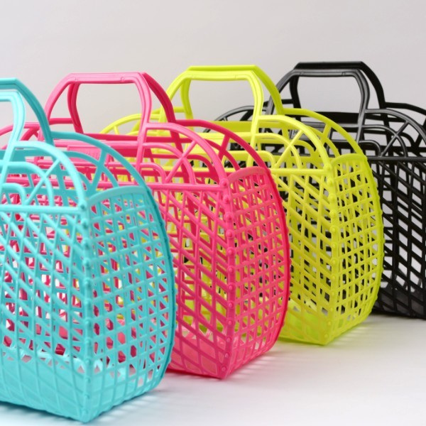 Körbe Steck- Korb Plastik  Jelly Cage Bags
