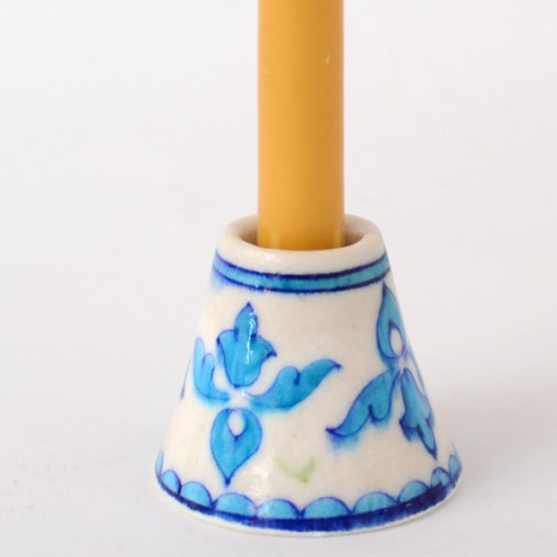 candleholder ceramic, round