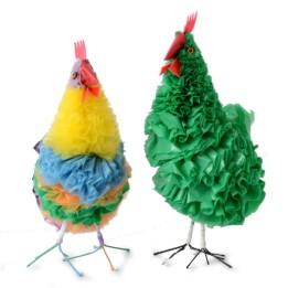 plastic bag chicken, L