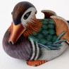 wooden duck, hand painted