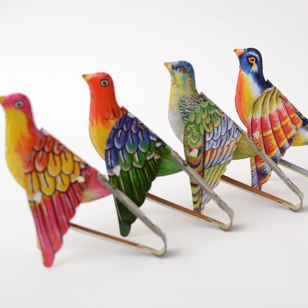 Whistling Sparrow, also known as Singing Bird, tin toy