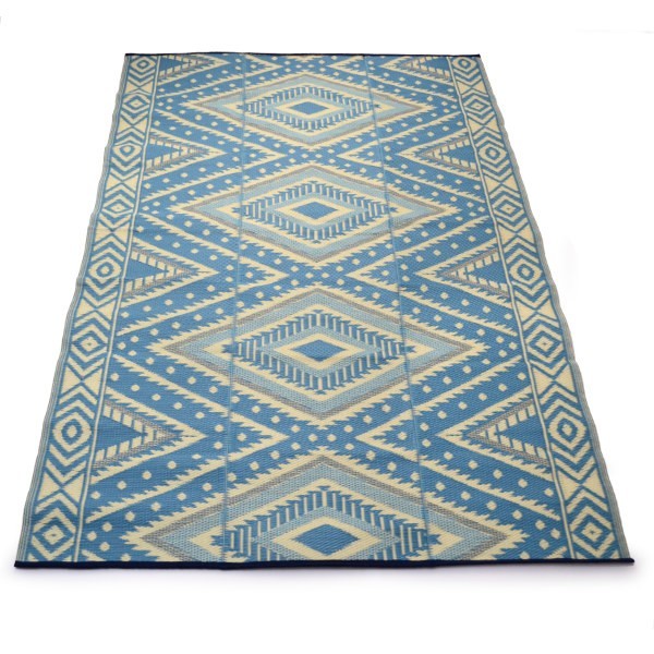 ca. 180x270cm Plastik- Teppich 180x270 cm gefaltet, Raute