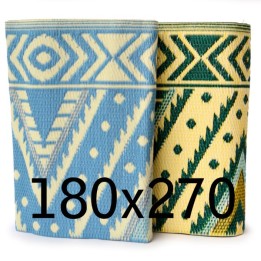 ca. 180x270cm plastic carpet 180x270 cm folded, rhomb