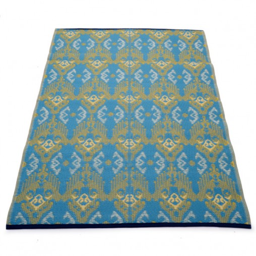 Plastik- Teppich 120x180 cm gefaltet, Muster IKAT