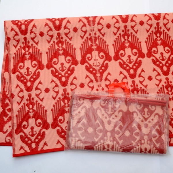plastic carpet 120x180 cm folded, pattern IKAT