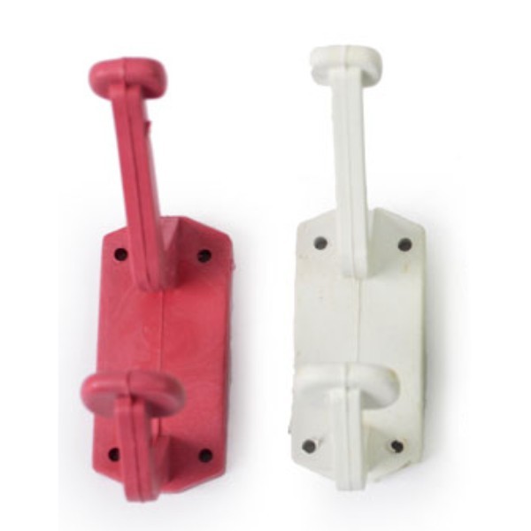 Halter & Griffe Kleiderhaken plastik