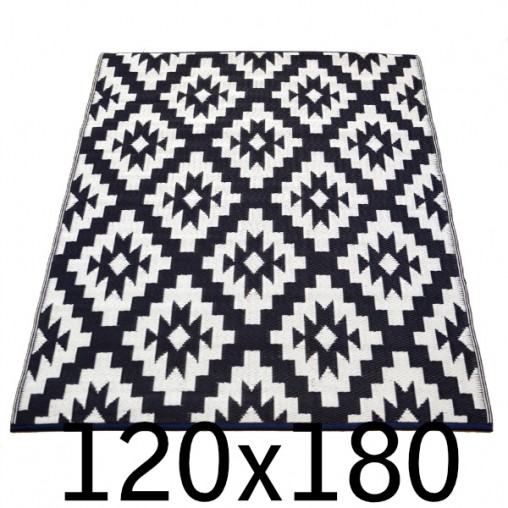 plastic carpet 120x180 cm rolled, rhomb