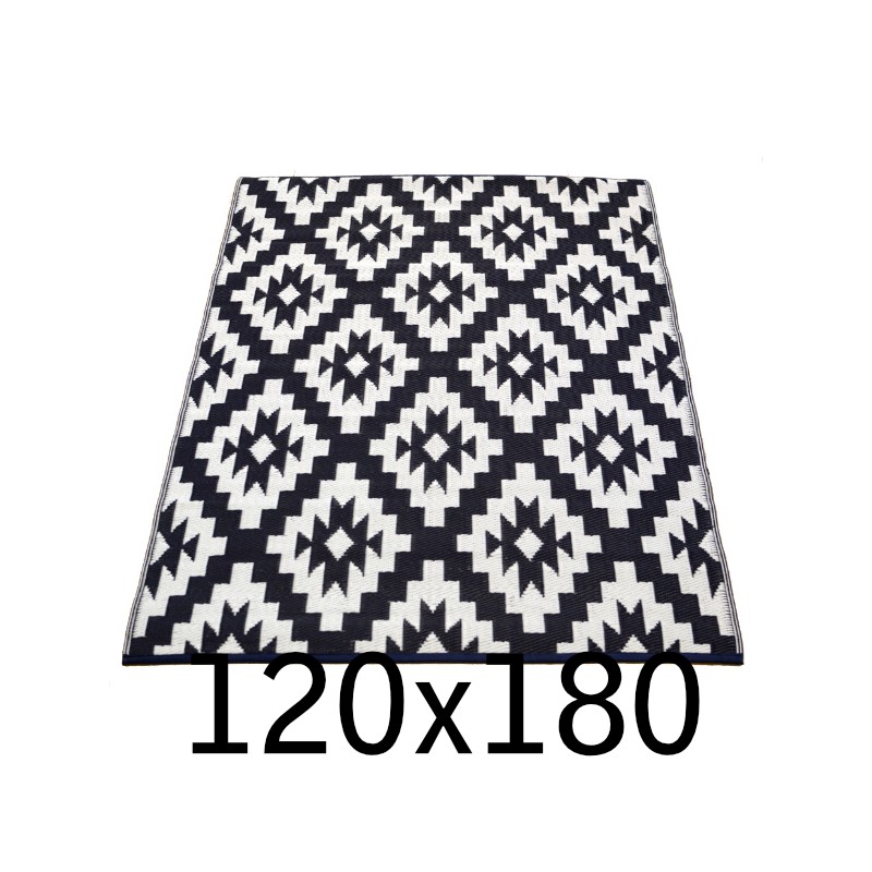 plastic carpet 120x180 cm rolled, rhomb
