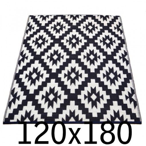 plastic carpet 120x180 cm rolled, rhomb