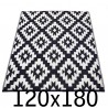 plastic carpet 120x180 cm rolled, rhomb