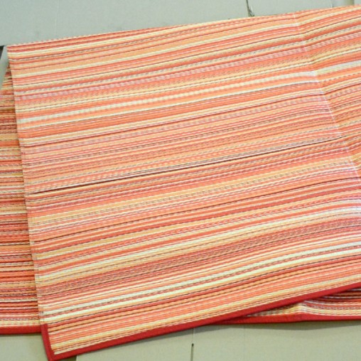 Plastik- Teppich 240x300 cm, orange