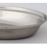 Schale Edelstahl oval