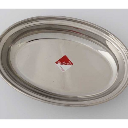 bowl stainless steel, oval