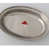 bowl stainless steel, oval