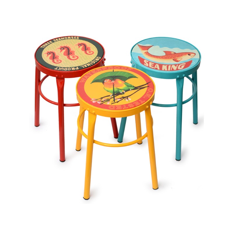 metal stool