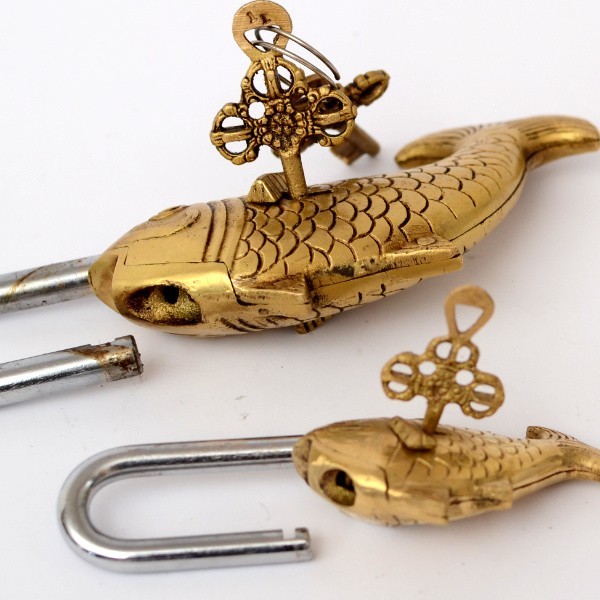 Sonstiges Vorhängeschloss Fisch