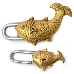 Sonstiges Vorhängeschloss Fisch