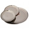 round plate steel luxe