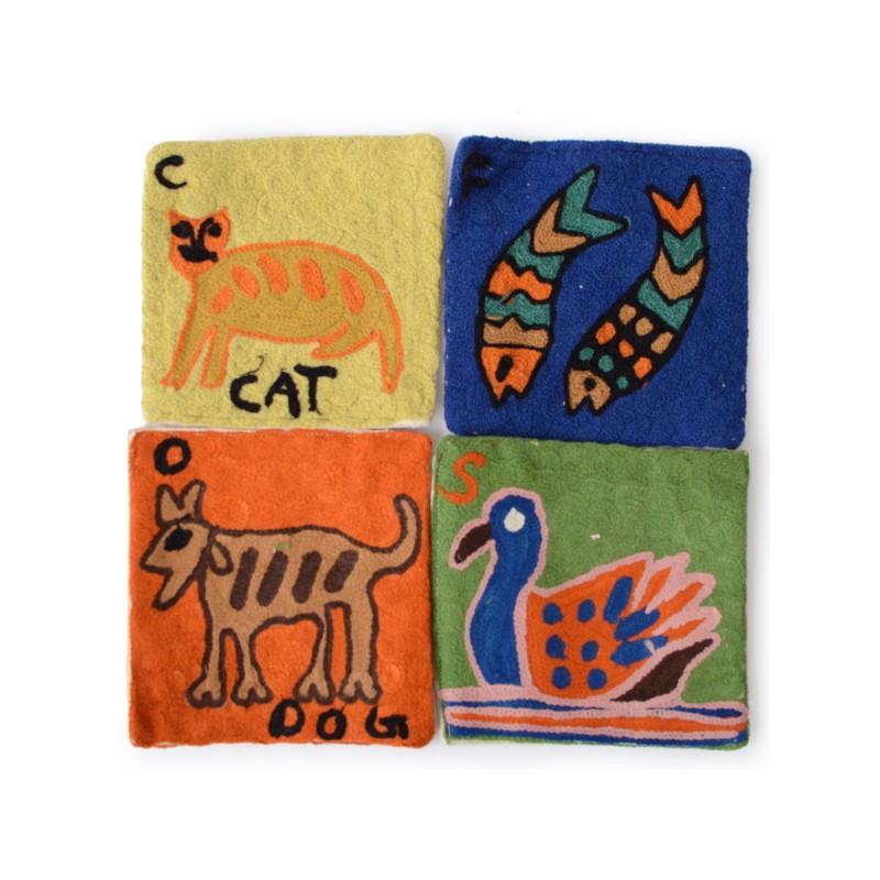 coaster cotton