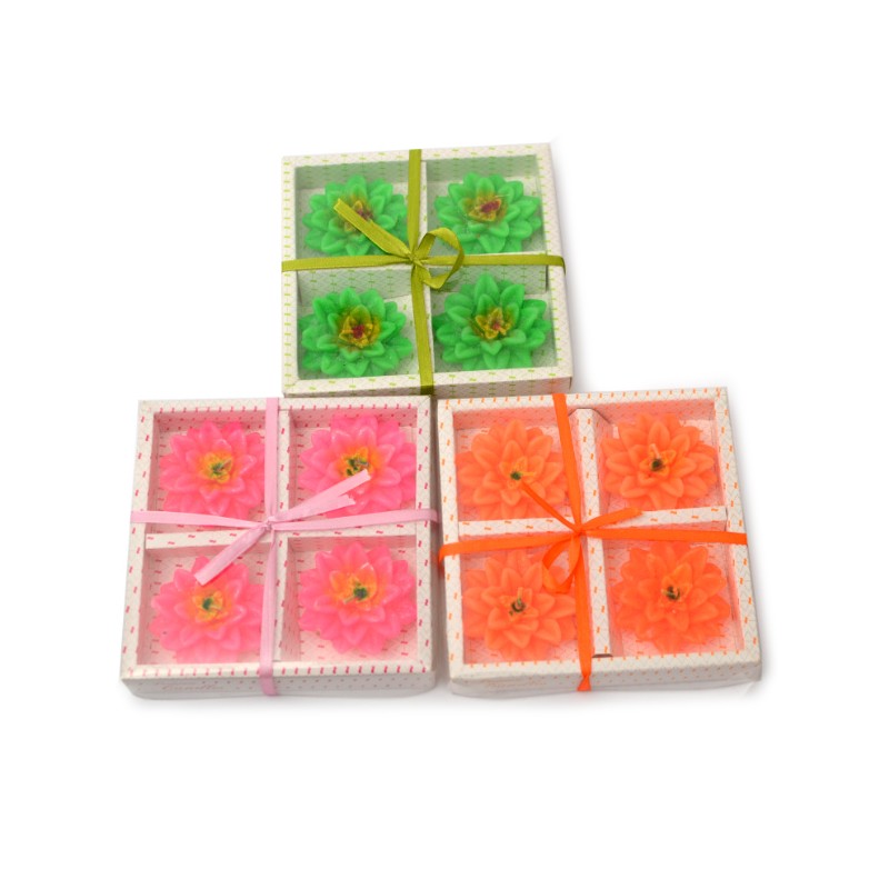 swimming candles 4 pcs