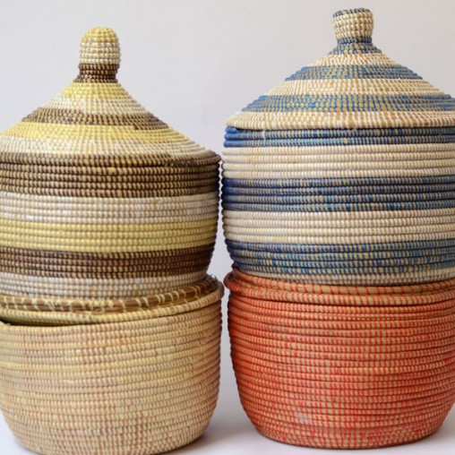 basket with lid, big