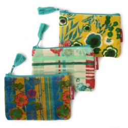 small purse, velvet
