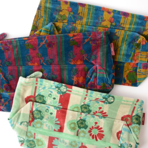 wash bag velvet
