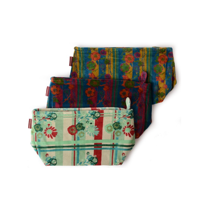 wash bag velvet