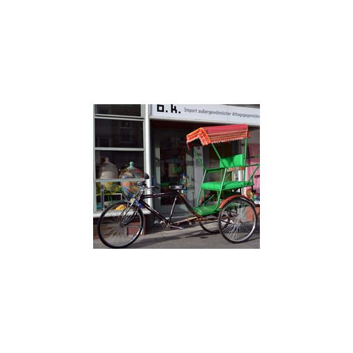 rickshaw lamp flower