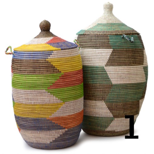 Wäschekorb Unikate, sehr groß