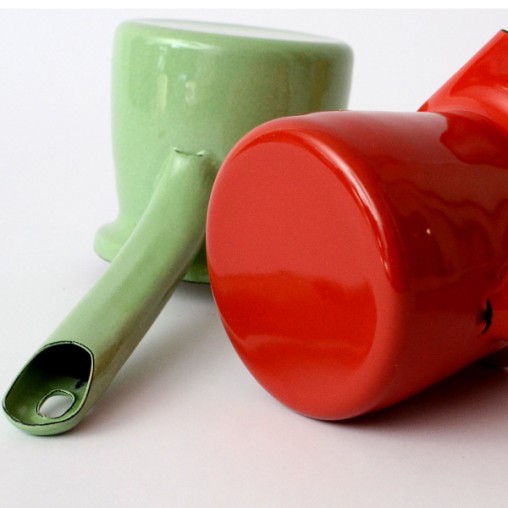 mokka pot metal handle