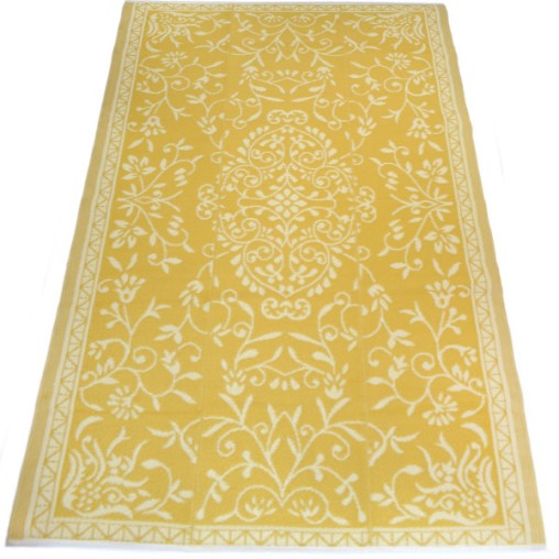 Plastik- Teppich 180x270 cm, floral