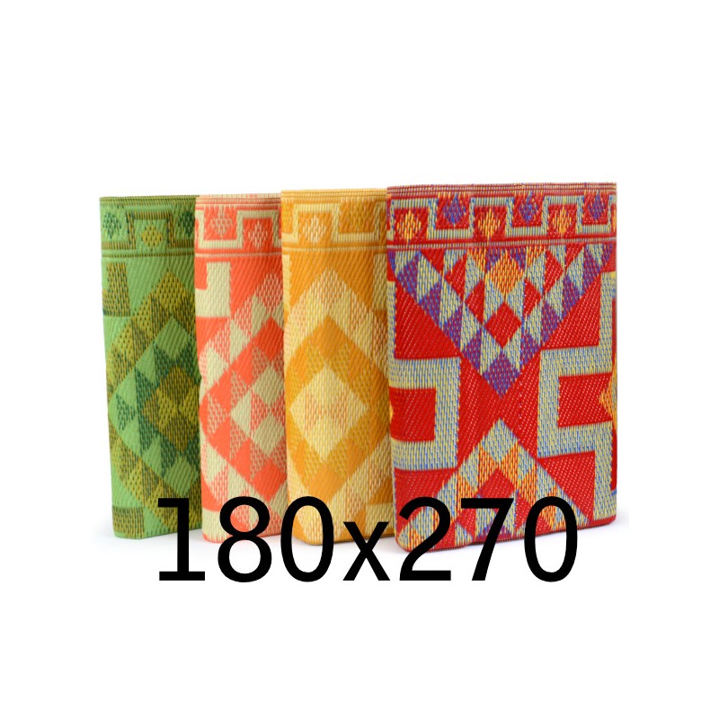 plastic carpet 180x270 cm folded, aztec