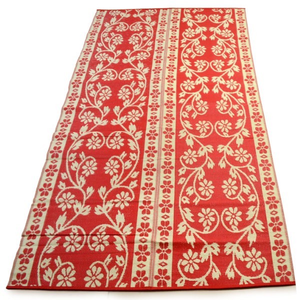plastic carpet 180x360 cm, floral